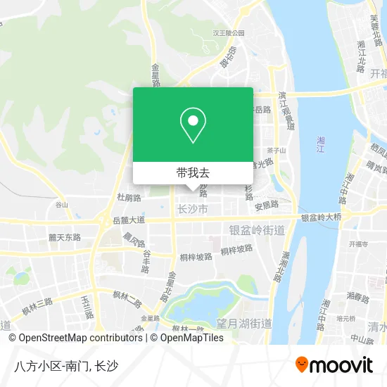 八方小区-南门地图