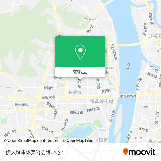 伊人婳康体美容会馆地图