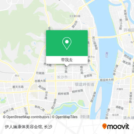 伊人婳康体美容会馆地图