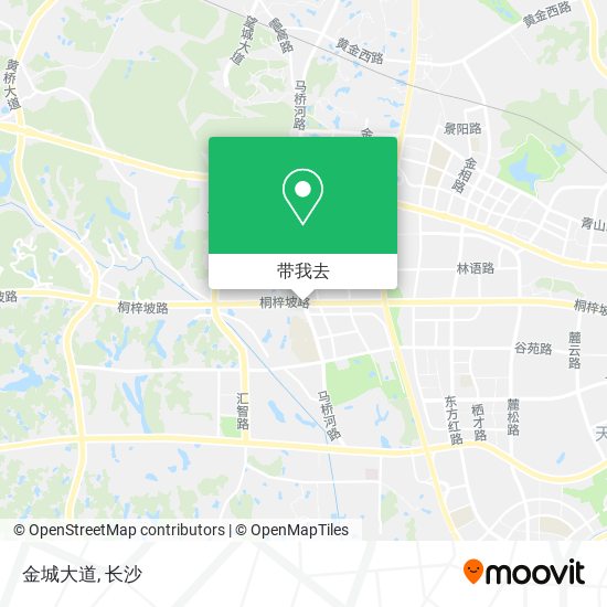 金城大道地图