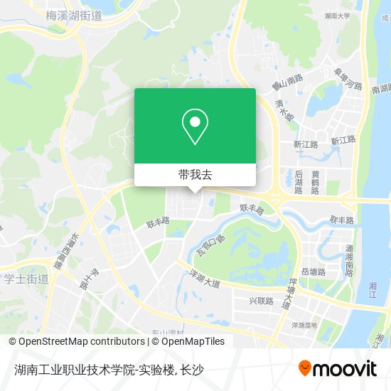 湖南工业职业技术学院-实验楼地图
