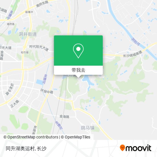 同升湖奥运村地图