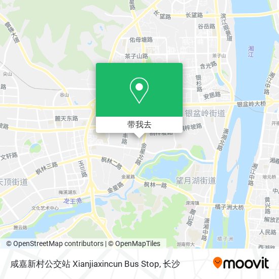 咸嘉新村公交站 Xianjiaxincun Bus Stop地图