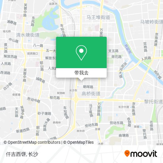 仟吉西饼地图