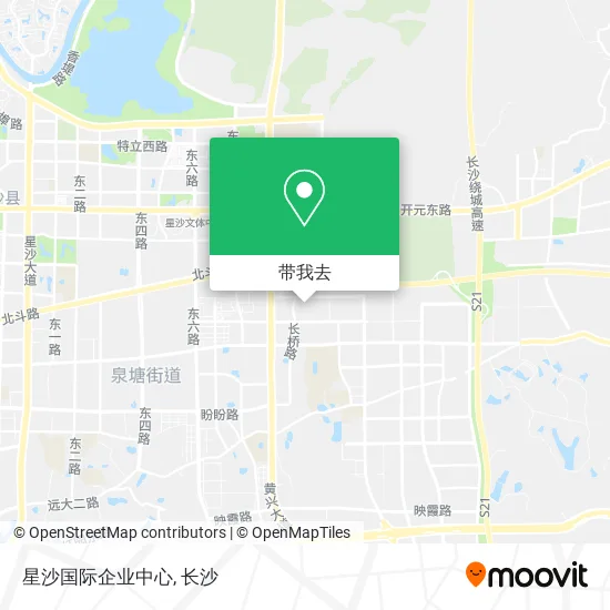 星沙国际企业中心地图