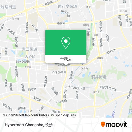 Hypermart Changsha地图