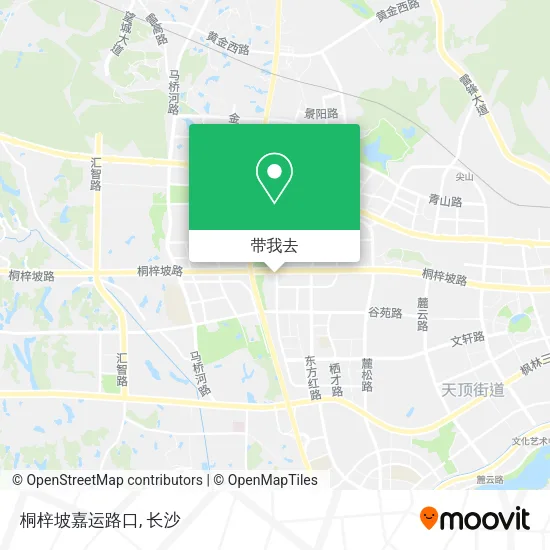 桐梓坡嘉运路口地图