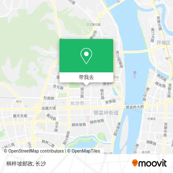 桐梓坡邮政地图