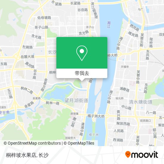 桐梓坡水果店地图