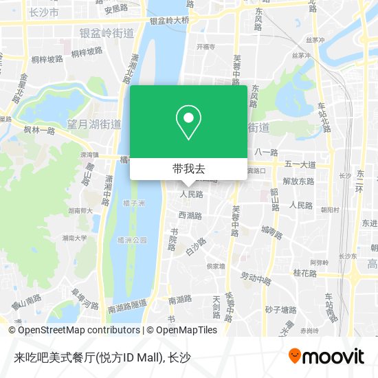 来吃吧美式餐厅(悦方ID Mall)地图