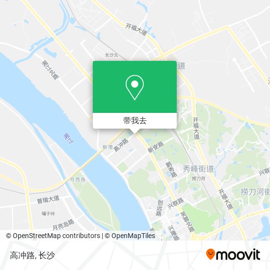 高冲路地图