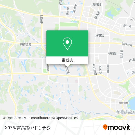 X075/雷高路(路口)地图