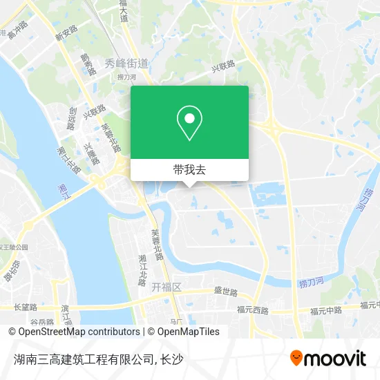 湖南三高建筑工程有限公司地图