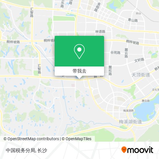 中国税务分局地图