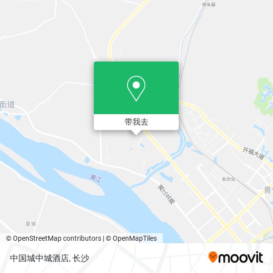 中国城中城酒店地图