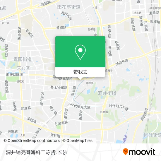 洞井铺亮哥海鲜干冻货地图