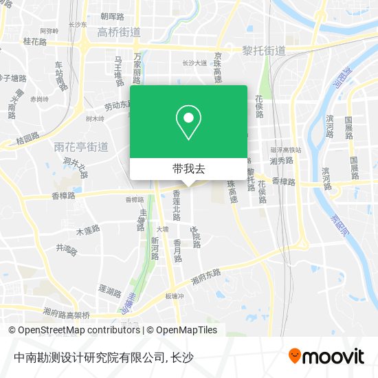 中南勘测设计研究院有限公司地图
