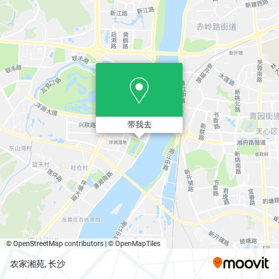 农家湘苑地图