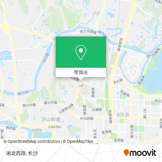 湘龙西路地图