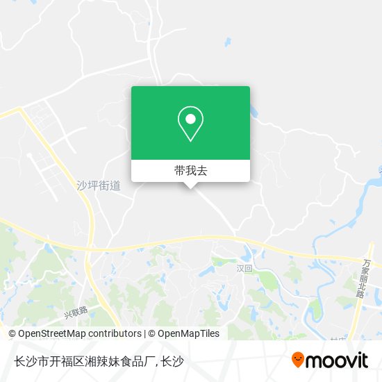 长沙市开福区湘辣妹食品厂地图