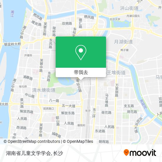 湖南省儿童文学学会地图