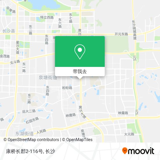 康桥长郡2-116号地图