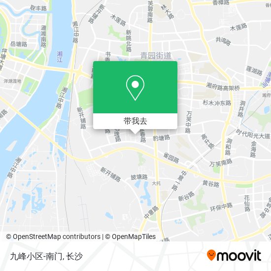 九峰小区-南门地图