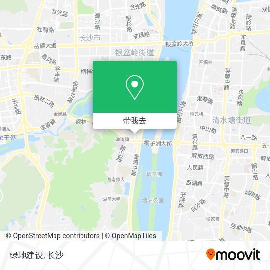 绿地建设地图