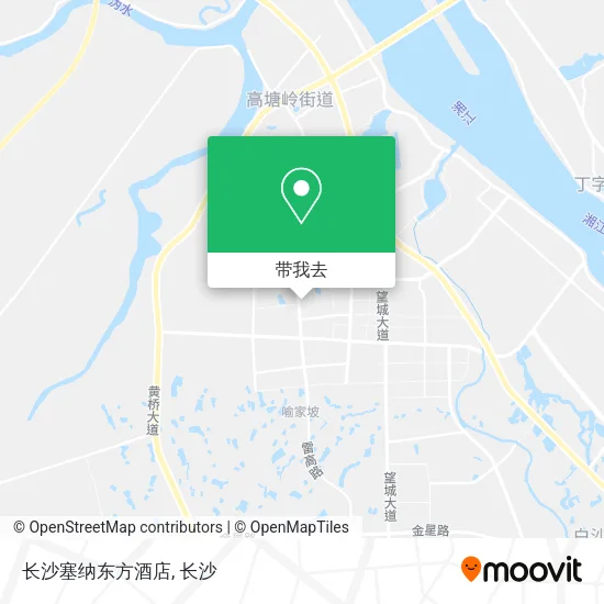 长沙塞纳东方酒店地图