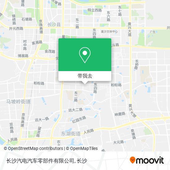 长沙汽电汽车零部件有限公司地图