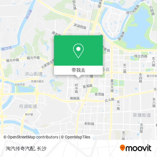 淘汽传奇汽配地图
