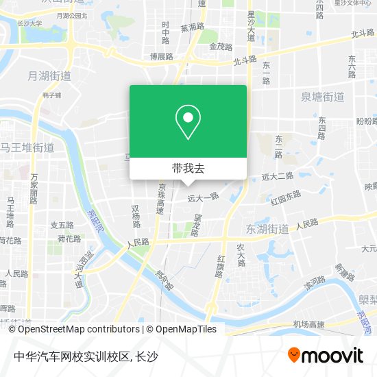 中华汽车网校实训校区地图