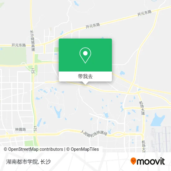 湖南都市学院地图