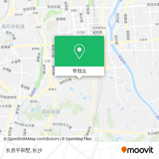 长房平和墅地图