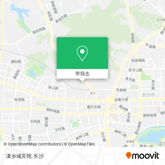 潇乡城宾馆地图