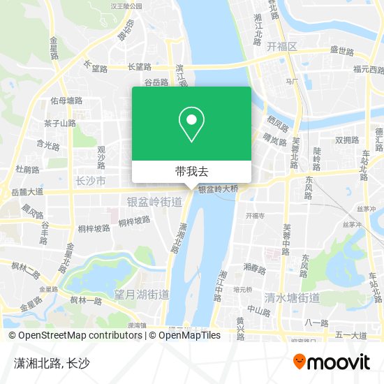 潇湘北路地图