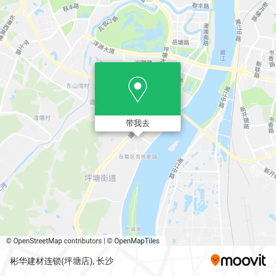 彬华建材连锁(坪塘店)地图