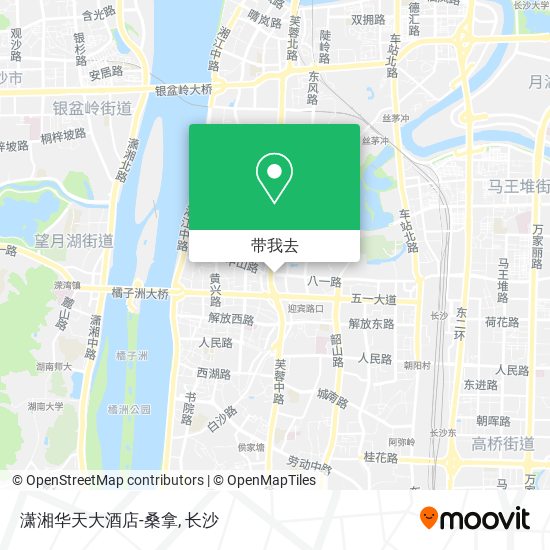 潇湘华天大酒店-桑拿地图