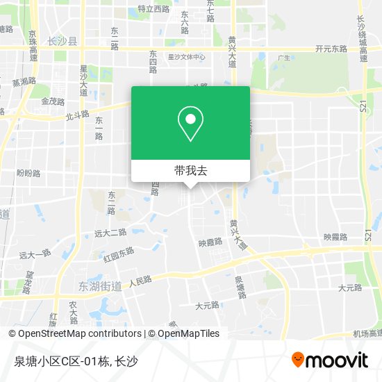 泉塘小区C区-01栋地图