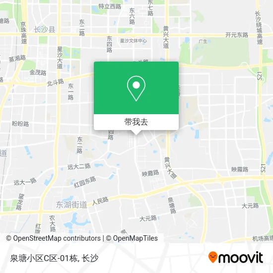 泉塘小区C区-01栋地图