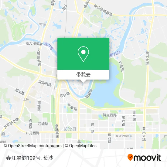 春江翠韵109号地图