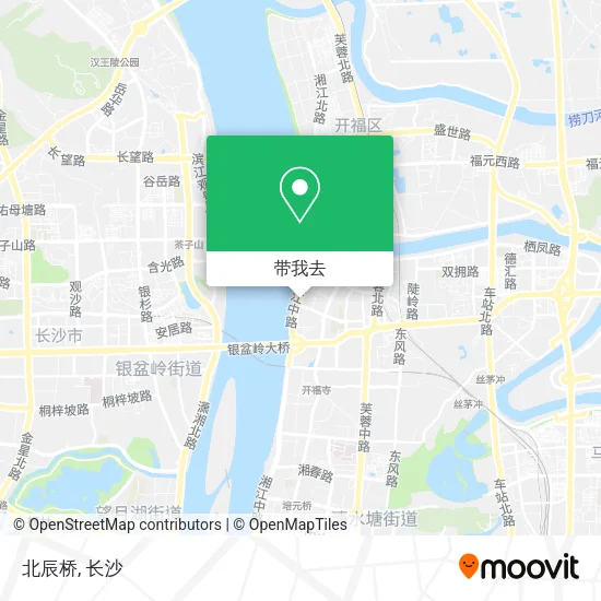 北辰桥地图