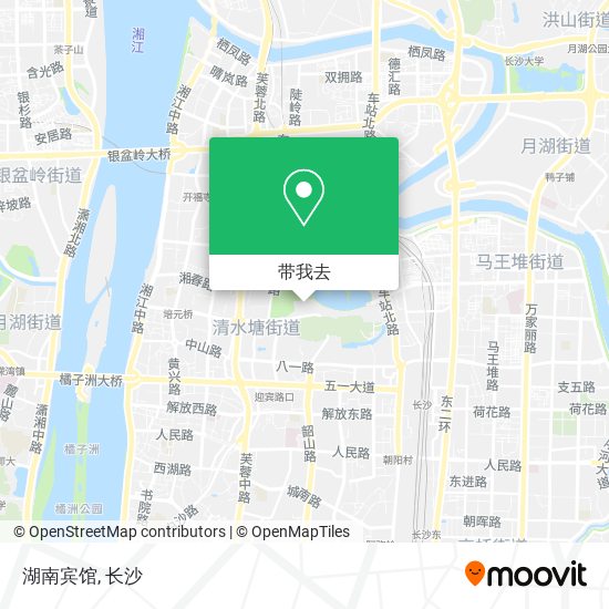 湖南宾馆地图