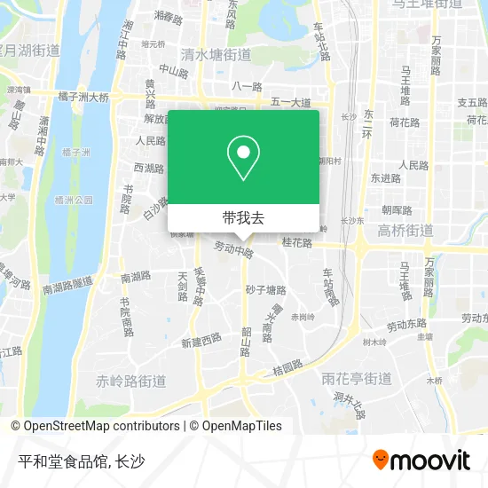 平和堂食品馆地图