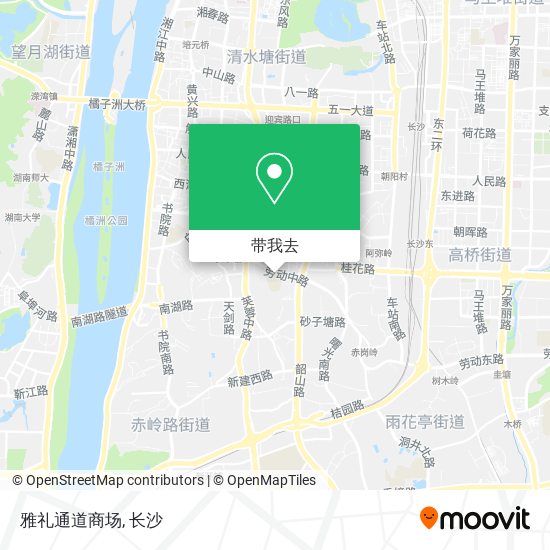 雅礼通道商场地图