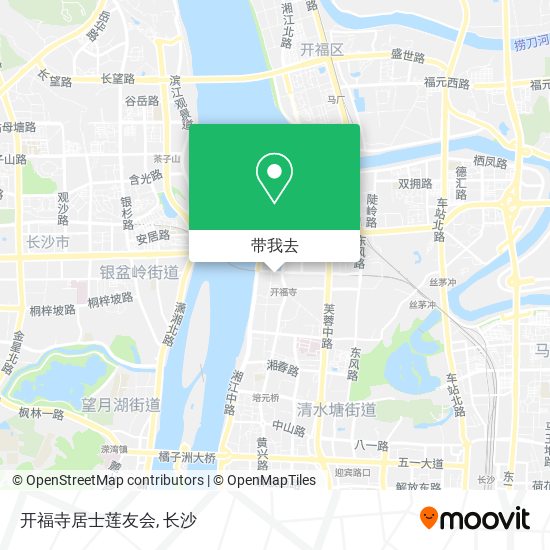 开福寺居士莲友会地图