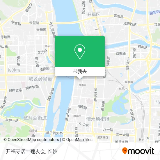 开福寺居士莲友会地图