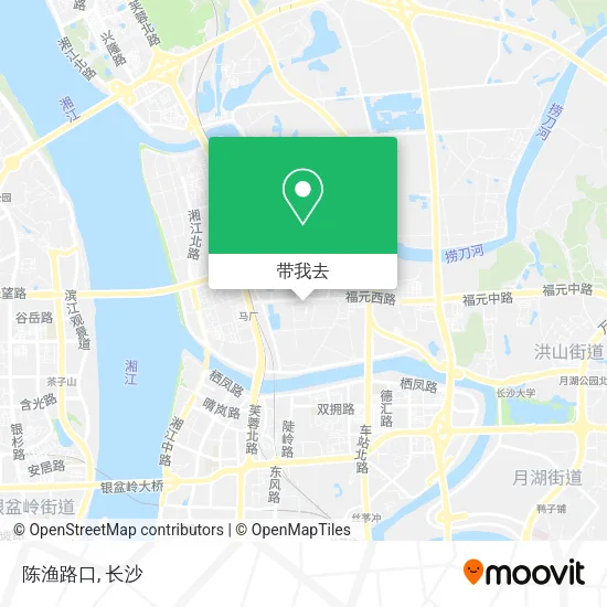 陈渔路口地图
