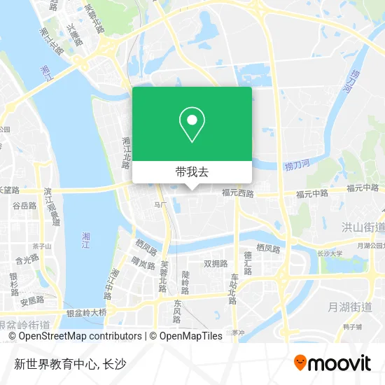 新世界教育中心地图