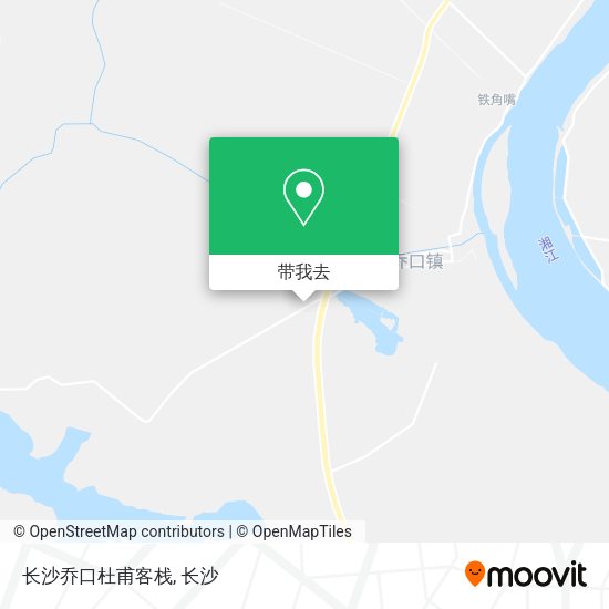 长沙乔口杜甫客栈地图